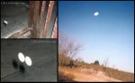 na ľavej strane: fenomén spiritualistický spôsobeny duchmi, vpravo: "UFO"