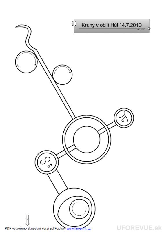 Nový nákres piktogramu HUL 2010, sú opravené chyby s predošlého nákresu. Na uforevue nájdete aj nákres s presnými mierami kruhu. 
Odkaz: http://www.uforevue.sk/news/72/55/Hul-2010---V-Huli-piktogram-uz-po-treti-krat---9-7-2010/